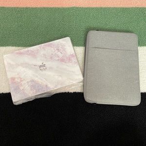 💻 3-Pc Apple Mac Book Pro 13” Shell Protector and Soft Zip-Up Case